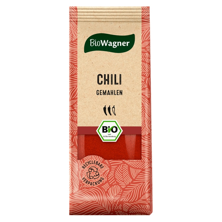 BioWagner Bio Chili gemahlen 40g
